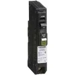 Square D QO120PCAFI 1 Pole Circuit Breaker