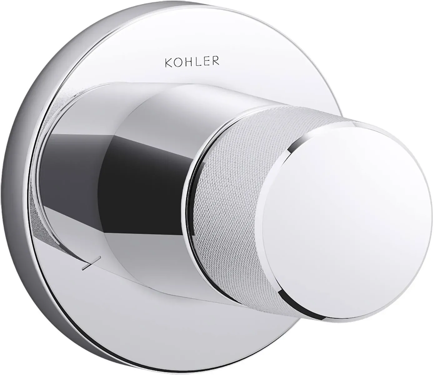 Kohler K-T78026-8-CP Components Transfer Valve Trim with Oyl Handle - Polished Chrome