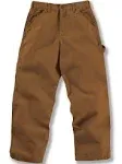 Carhartt Baby Boys' & Toddler Washed Dungaree Pants