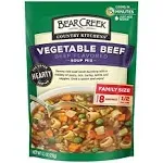 Bear Creek Vegetable Beef Soup Mix (Pack of 2) 9 oz Bags