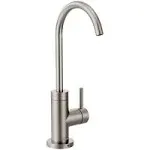 Moen 7664SRS Sleek Spot Resist Stainless One-Handle Bar Faucet