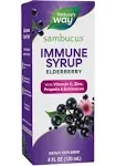 Nature's Way Organic Sambucus Syrup, Elderberry - 4 fl oz bottle