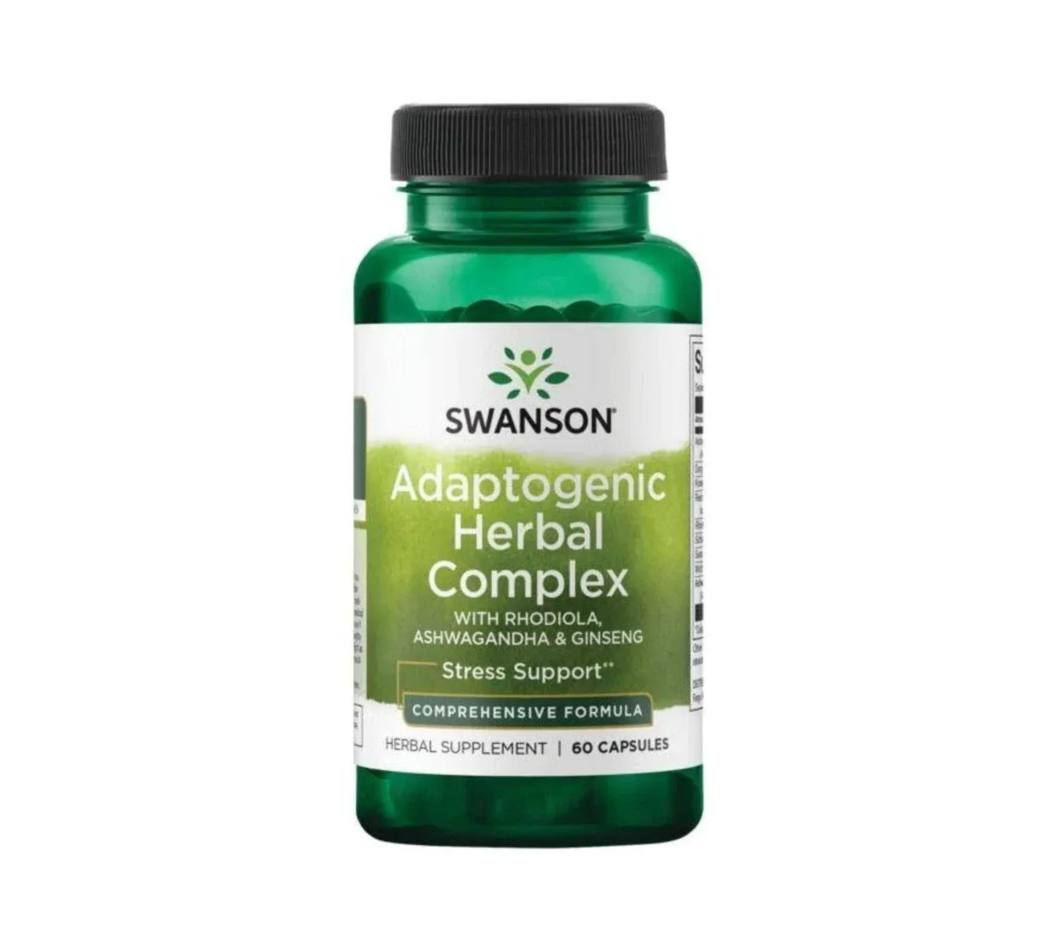 Swanson Rhodiola Ashwagandha Ginseng Complex 60 Cápsulas