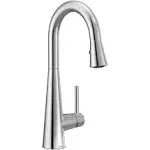 Moen 7664 Sleek Chrome One-Handle Bar Faucet