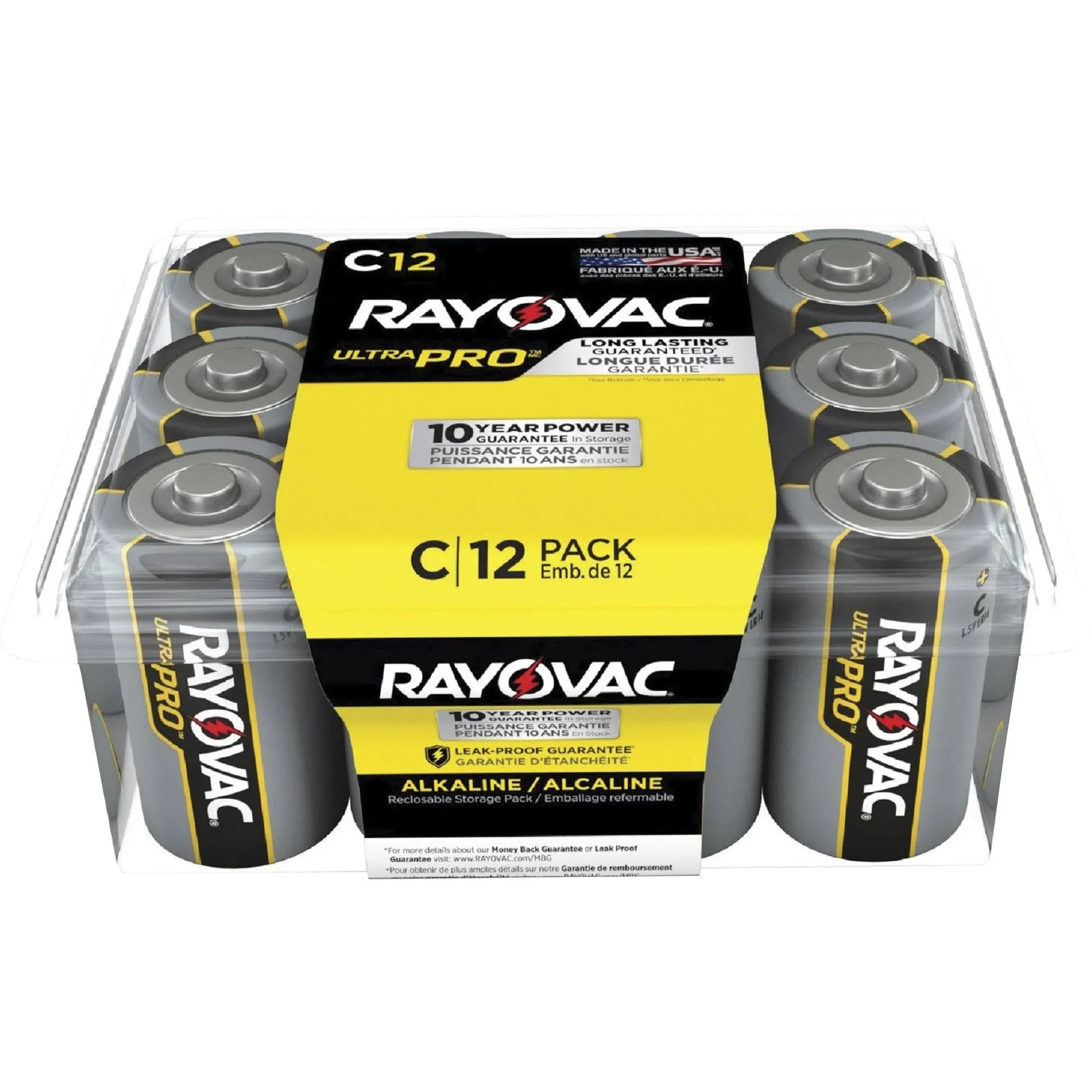 Rayovac C Alkaline Batteries - 12 Pack | by Fleet Farm