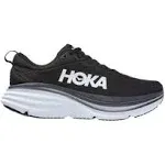 Hoka Bondi 8 - Men's Black & White / 10.5