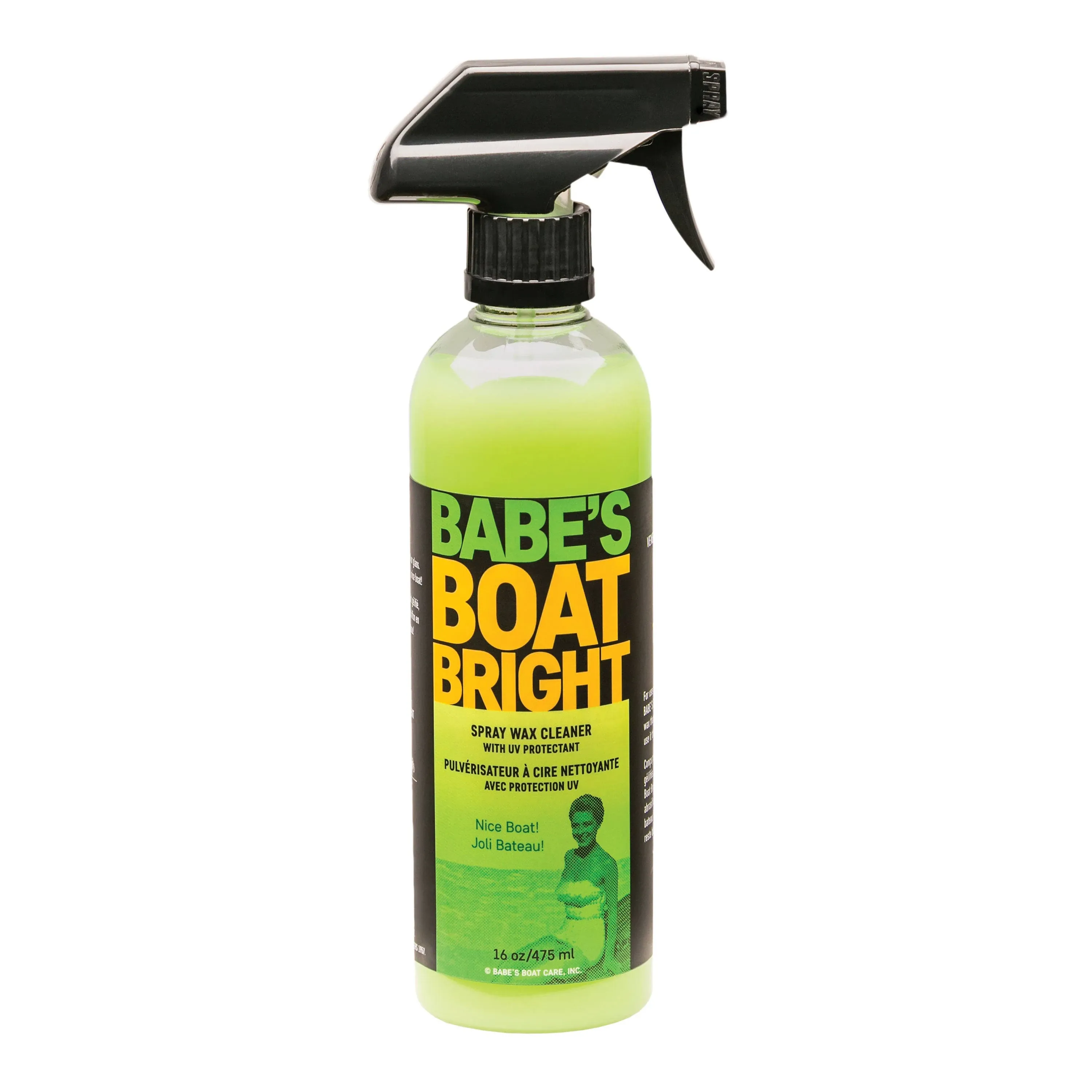 BABE&#39;S Boat Care Products BB7016 Boat Bright Spray Wax - 16 oz.