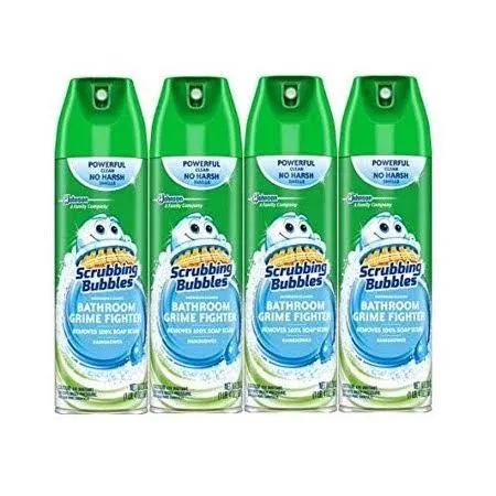 Scrubbing Bubbles Foaming Bathroom Cleaner Rainshower