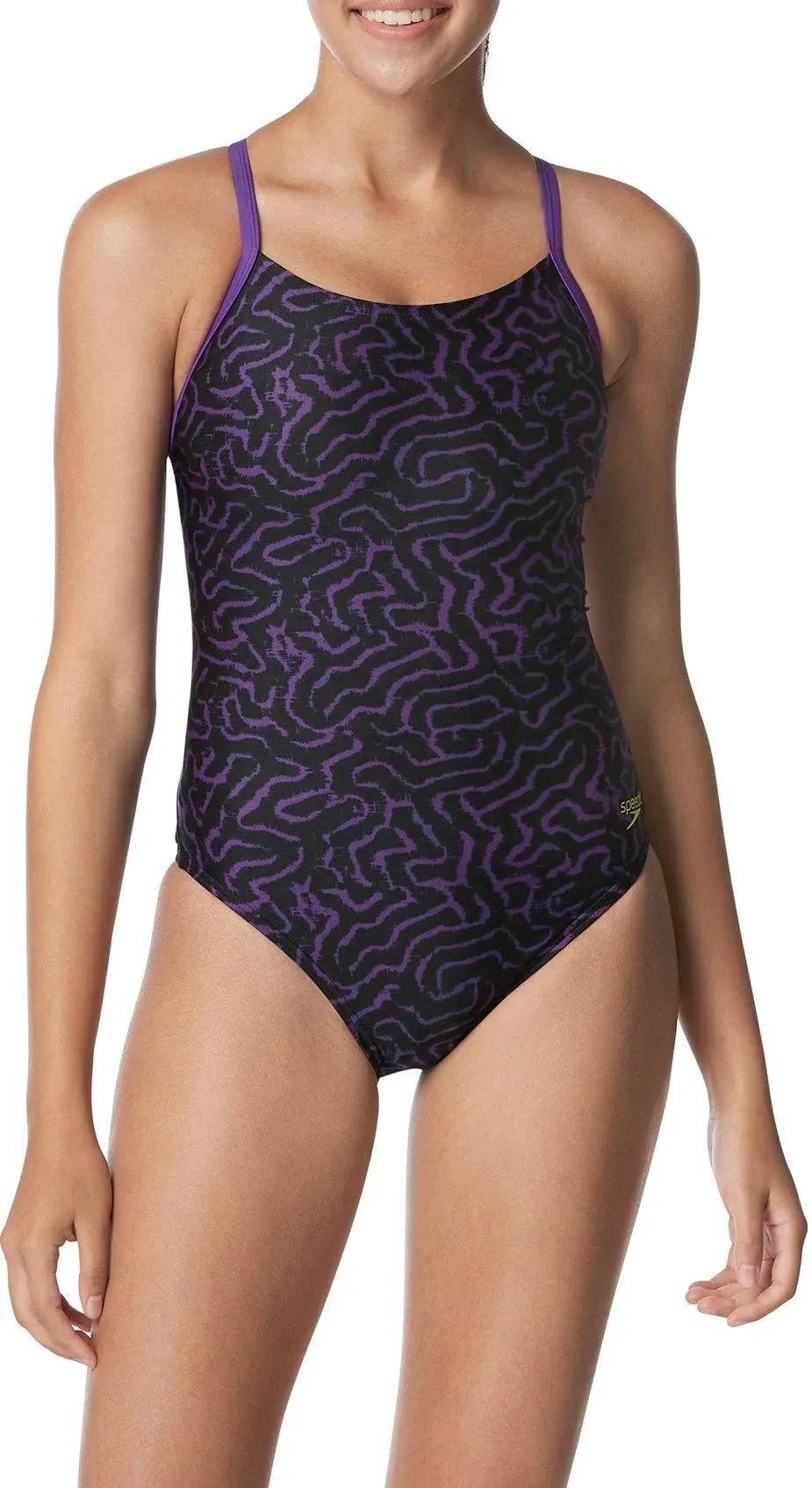 Speedo 8719220150222 Race Maze Flyback Team Purple 22