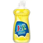 Joy Ultra Dishwashing Liquid, Lemon Scent, 12.6 Ounce (Pack of 25)