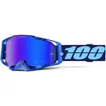 100% Armega Off-Road Goggle (Coupe -  Hiper Mirror Blue Lens)