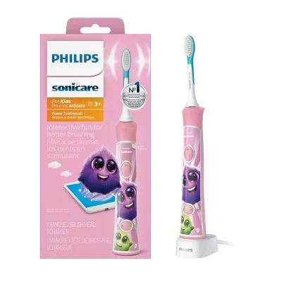 Philips Sonicare Sonicare For Kids Pink Electric Rechargeable Toothbrush - HX6351/41