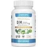 SMNutrition Dim Supplement 200 mg | Estrogen Balance for Women & Men | Hormone Balance, Hormonal Acne Supplements, Menopause Support, Antioxidant