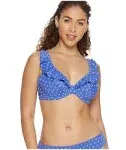 Freya Jewel Cove High Apex Bikini Top Azure Blue / 32G