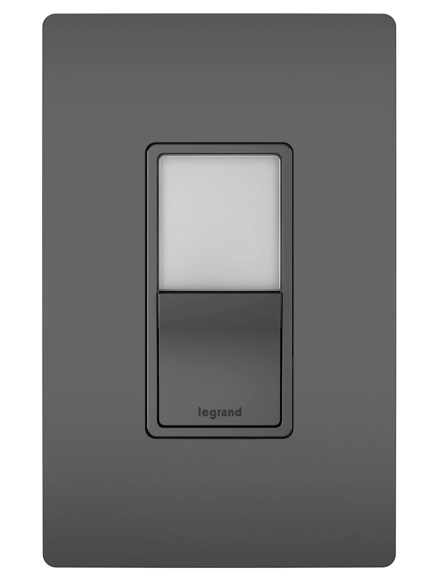 Legrand Radiant Night Light + Single Pole/3-Way Switch - Black - NTL873BKCC6