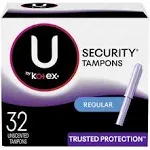 U by Kotex Security Tampons