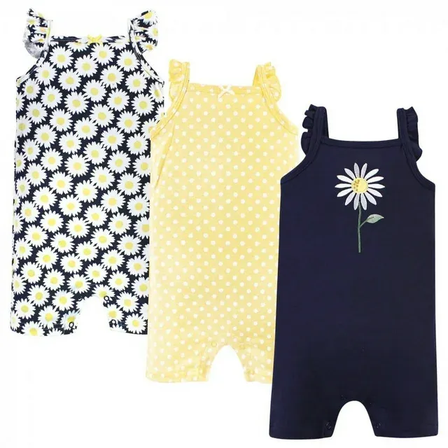 Hudson Baby Cotton Rompers