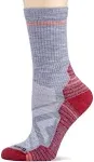 Smartwool Women's Hike Light Cushion Crew Socks - Light Gray