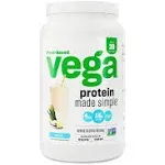 Vega, Plant-Based, Protein Made Simple, Vanilla