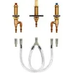 Moen - M-Pact 10 in. Center 1/2 inch PEX Two Handle Roman Tub Valve