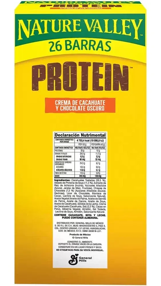 Nature valley protein chewy bar 26 ct.