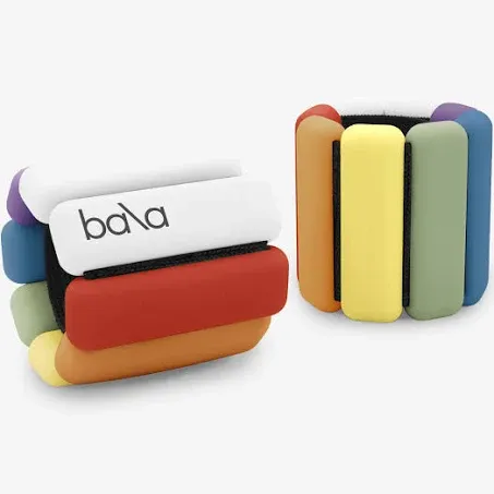 LIMITED EDITION Bala Bangles Wrist/Ankle Rainbow PRIDE Weights Pride 2 x 1lb NEW