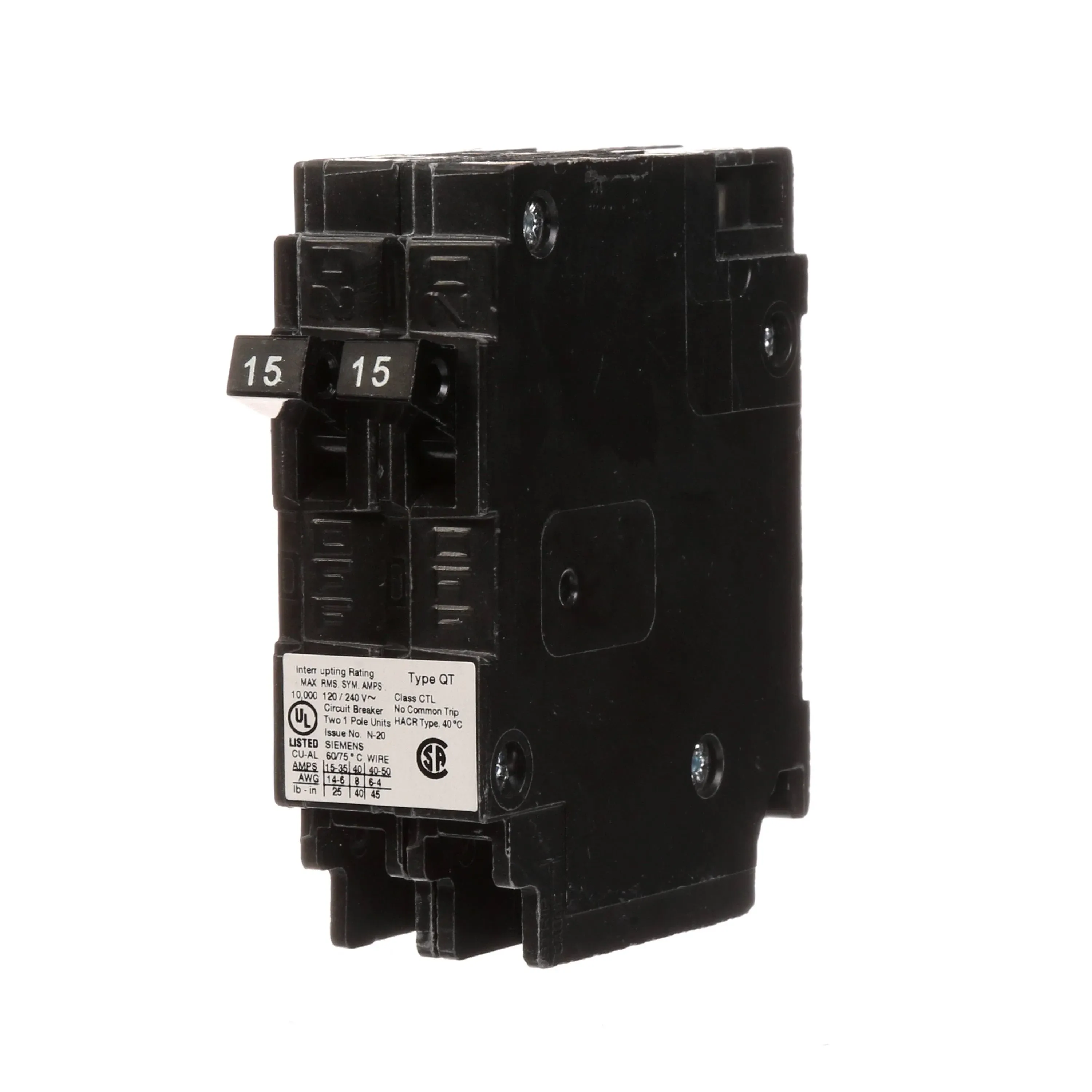 Siemens Q1515 Circuit Breaker