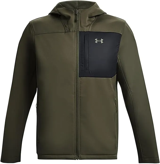 Under Armour Men's Storm Coldgear Infrared Shield 2.0 Hooded Jacket - Green, LG