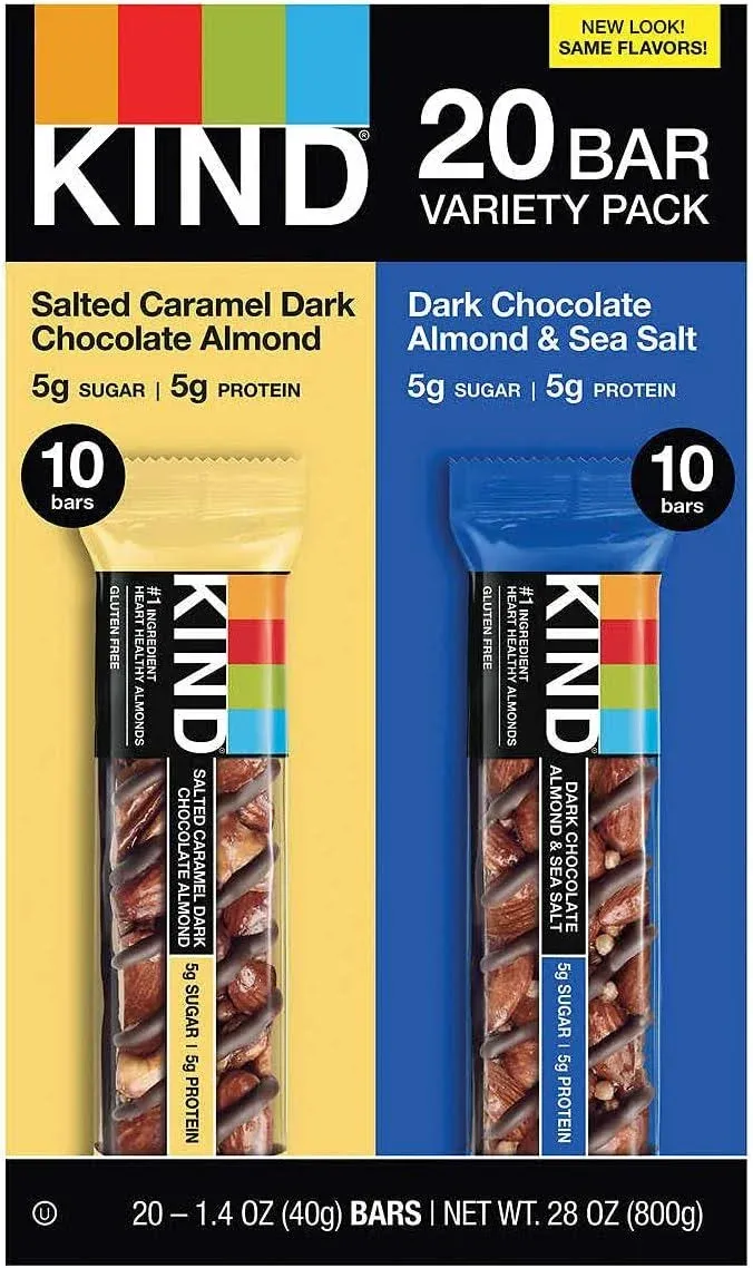 KIND Nuts & Spices Bars Variety Pack