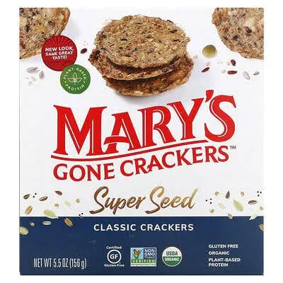 Mary's Gone Crackers Super Seed Classic Crackers 5.5 oz