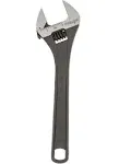 10" Adjustable Black Wrench