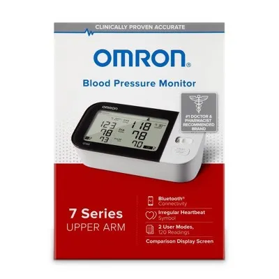 OMRON 7 Series Wireless Upper Arm Blood Pressure Monitor (Model BP7350) NIB