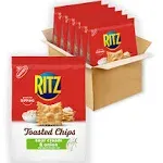 Ritz Sour Cream and Onion Toasted Chips