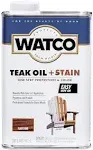 Watco Teak Oil + Stain 1 qt., Flagstone