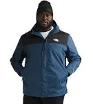 The North Face Antora Jacket - Men's Shady Blue/TNF Black, M