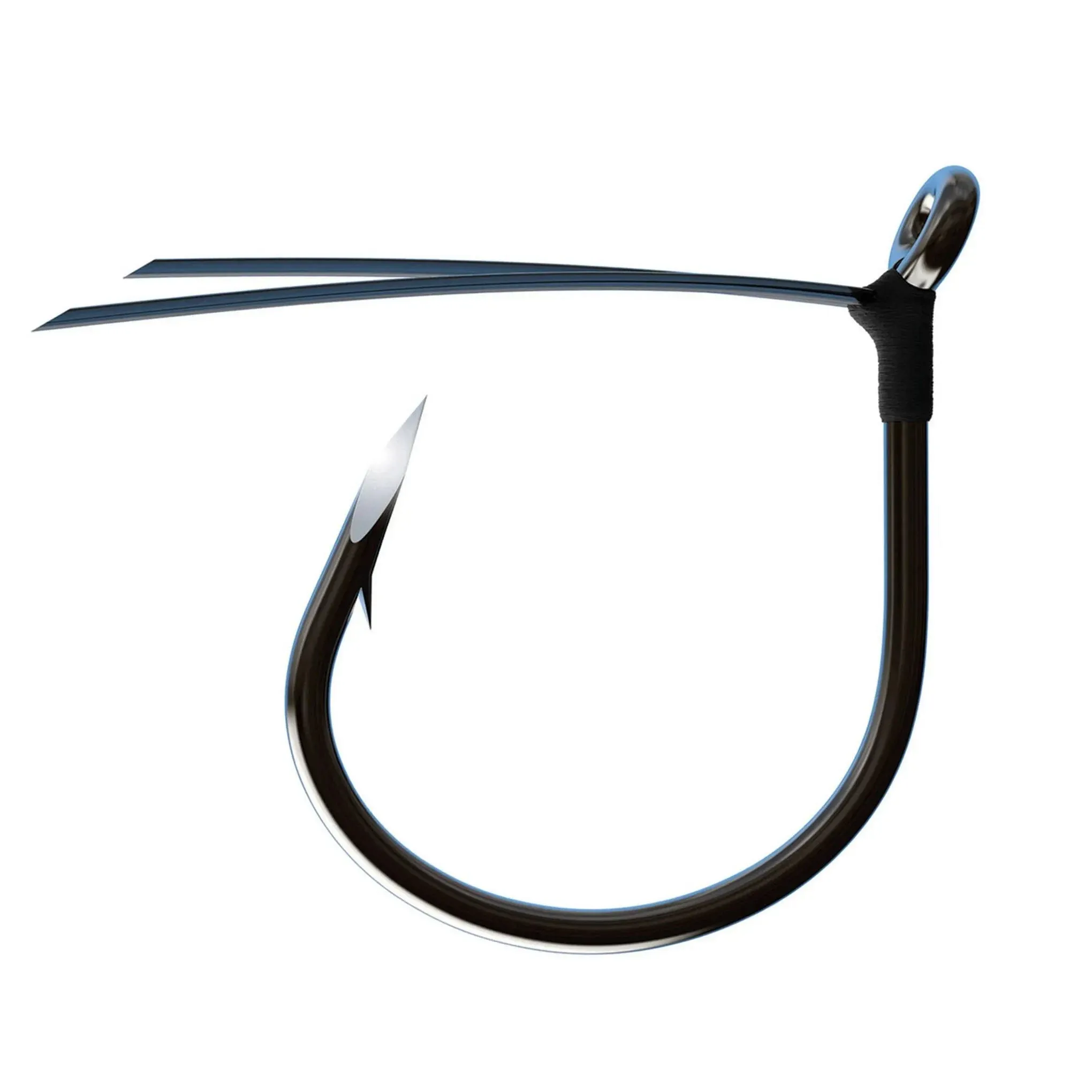 Eagle Claw TK97W Trokar Weedless Wacky Worm Hook - Size 2/0