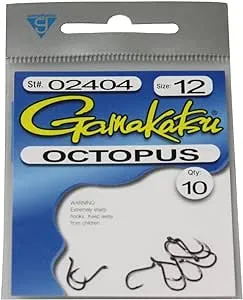 Gamakatsu Octopus Hook-10 Per Pack