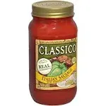 Classico Pasta Sauce, Italian Sausage with Peppers & Onions - 24 oz