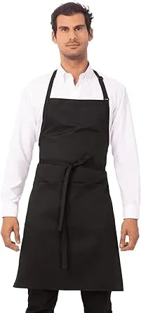 Chef Works F8 Butcher Apron, Black