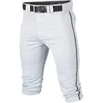 Easton Rival+ Piped Knicker Baseball Pant - White Black - Adult S