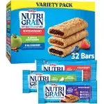 Variety Pack Chewy Soft Baked Breakfast Bars, Ready to Eat, 32 Count