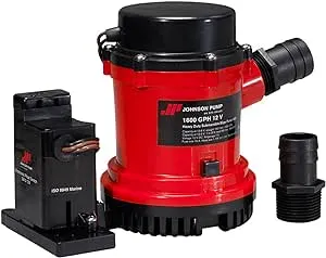 Johnson Pump 1600GPH Auto Bilge Pump w/Mag Switch - 12V- 01604-00