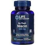 No Flush Niacin, 640 mg, 100 capsules