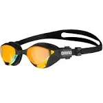 Arena Cobra Tri Swipe Mirror Goggles Yellow Copper Black