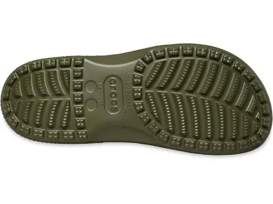 Crocs Unisex Classic Boot - Army Green