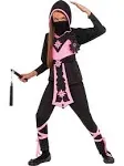 Pink Crystal Ninja Costume Large