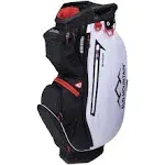 Sun Mountain 2024 Sync Cart Bag Black-White-Rush Red