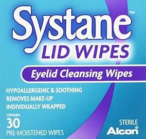 Systane Eyelid Cleansing Wipes, 30 Count (5 Pack)