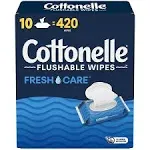 Cottonelle Fresh Care Flushable Adult Wet Wipes