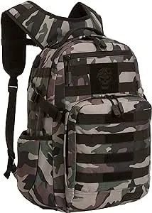 SOG Tactical Backpack, Woodland Camo, One Size